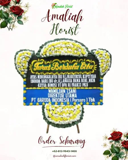 Papan Bunga Duka serdang bedagai